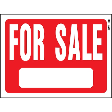 Hy-Ko For Sale Sign 8.5" x 12", 10PK A20603